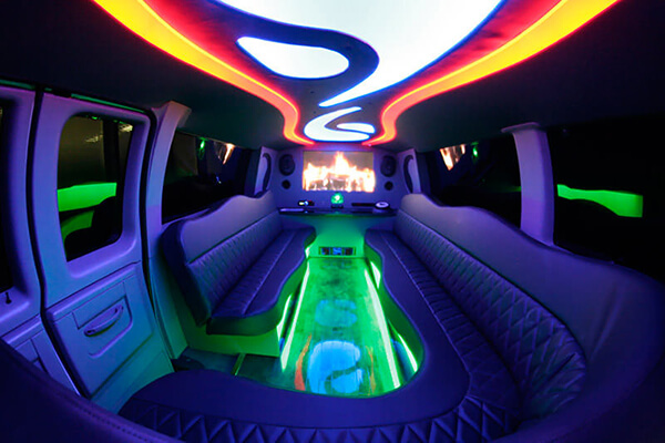 party van seating